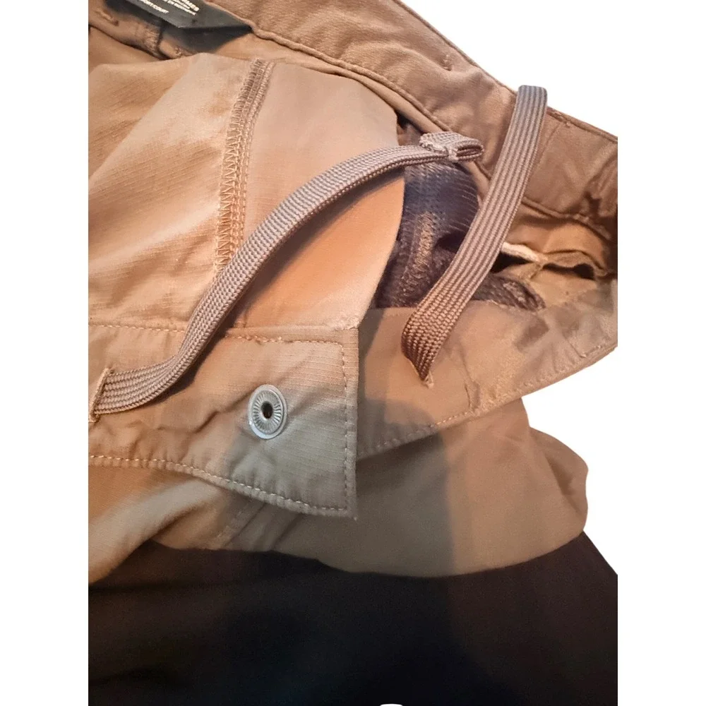 The North Face 34 Short Convertible Hiking Pants Gorpcore Trail Outdoor Brown